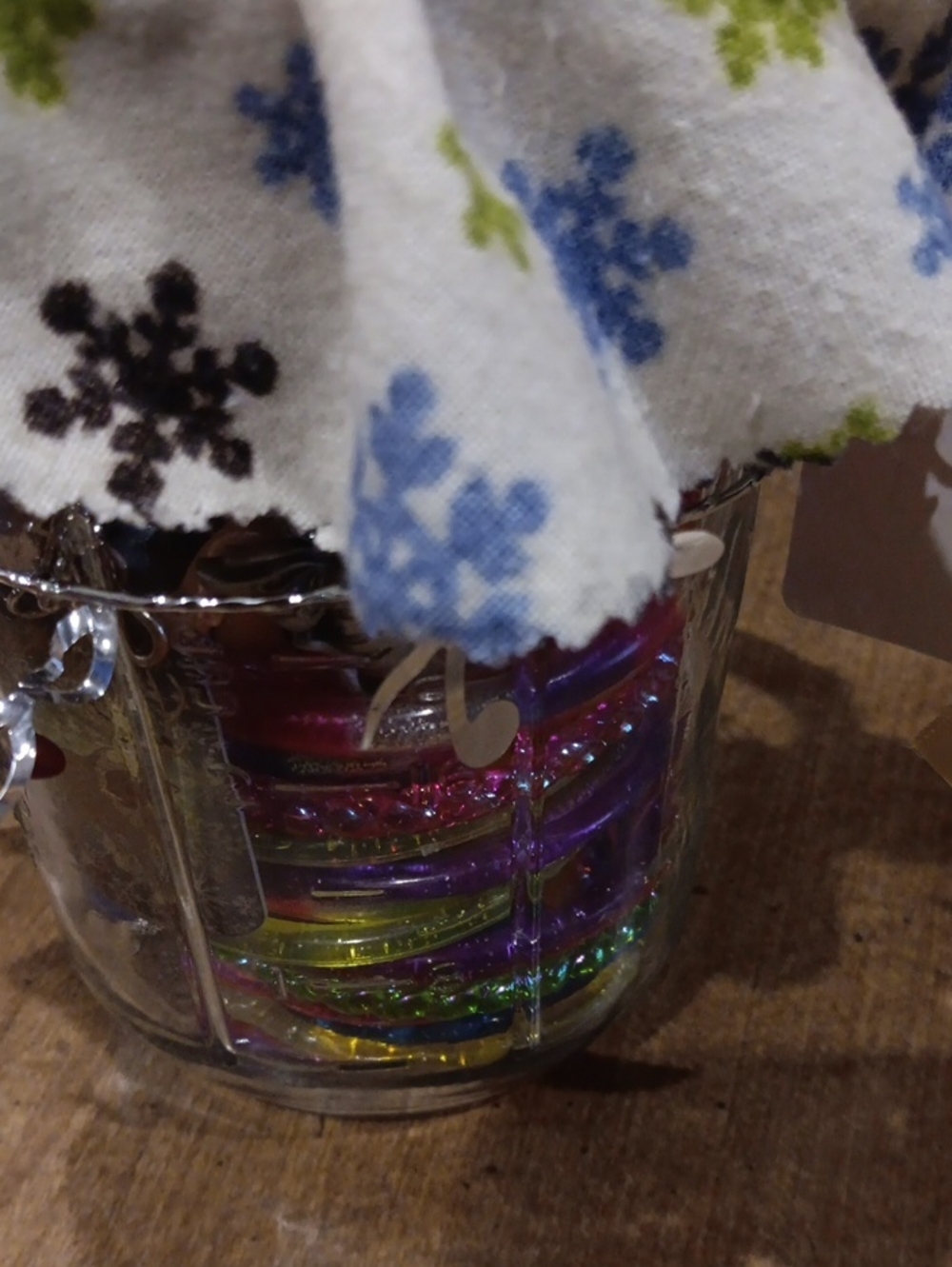 Colorful Stacked Bangle Set - Multicolor Kids Jewerly Jar